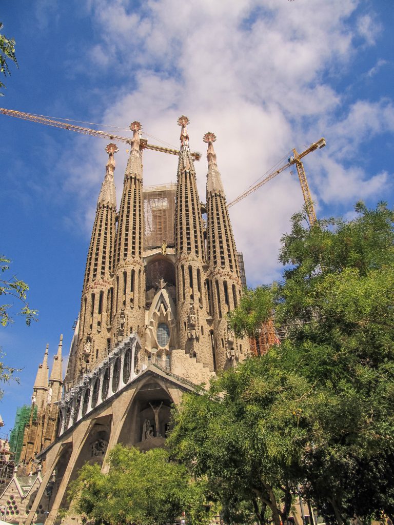 Саграда Фамилия в 2014 году