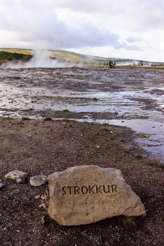 Долина гейзеров в Исландии