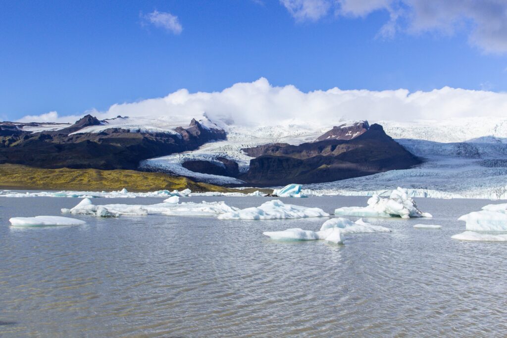 Ледниковая лагуна в Исландии