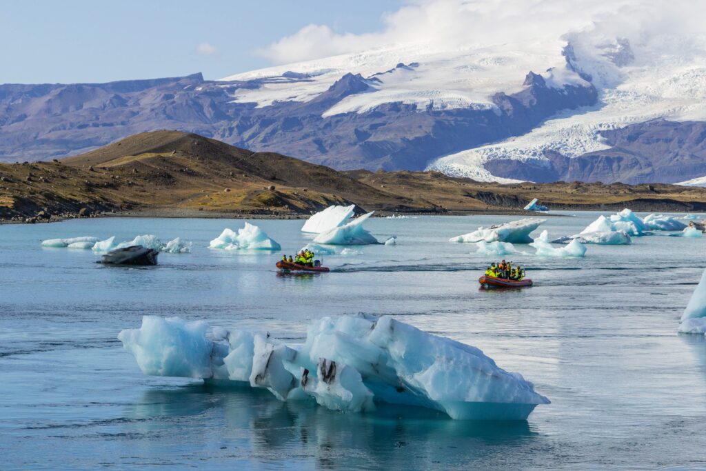 Ледниковая лагуна в Исландии